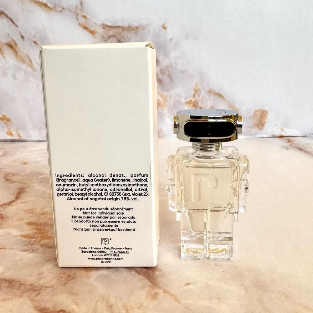 Paco Rabanne Phantom 5ml miniature fragrance Mini Bottle Men's Spray Travel Vial
